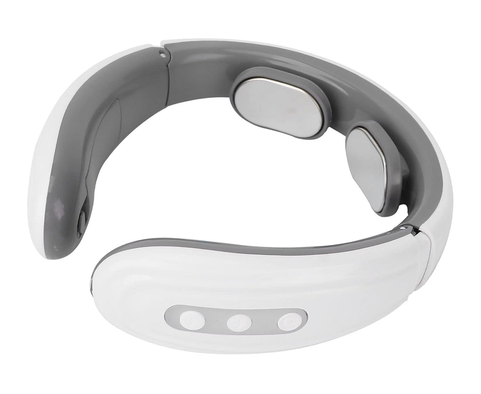 2 Heads Smart Electric Neck And Back Pulse Massager (1 Pc  Mix Design)