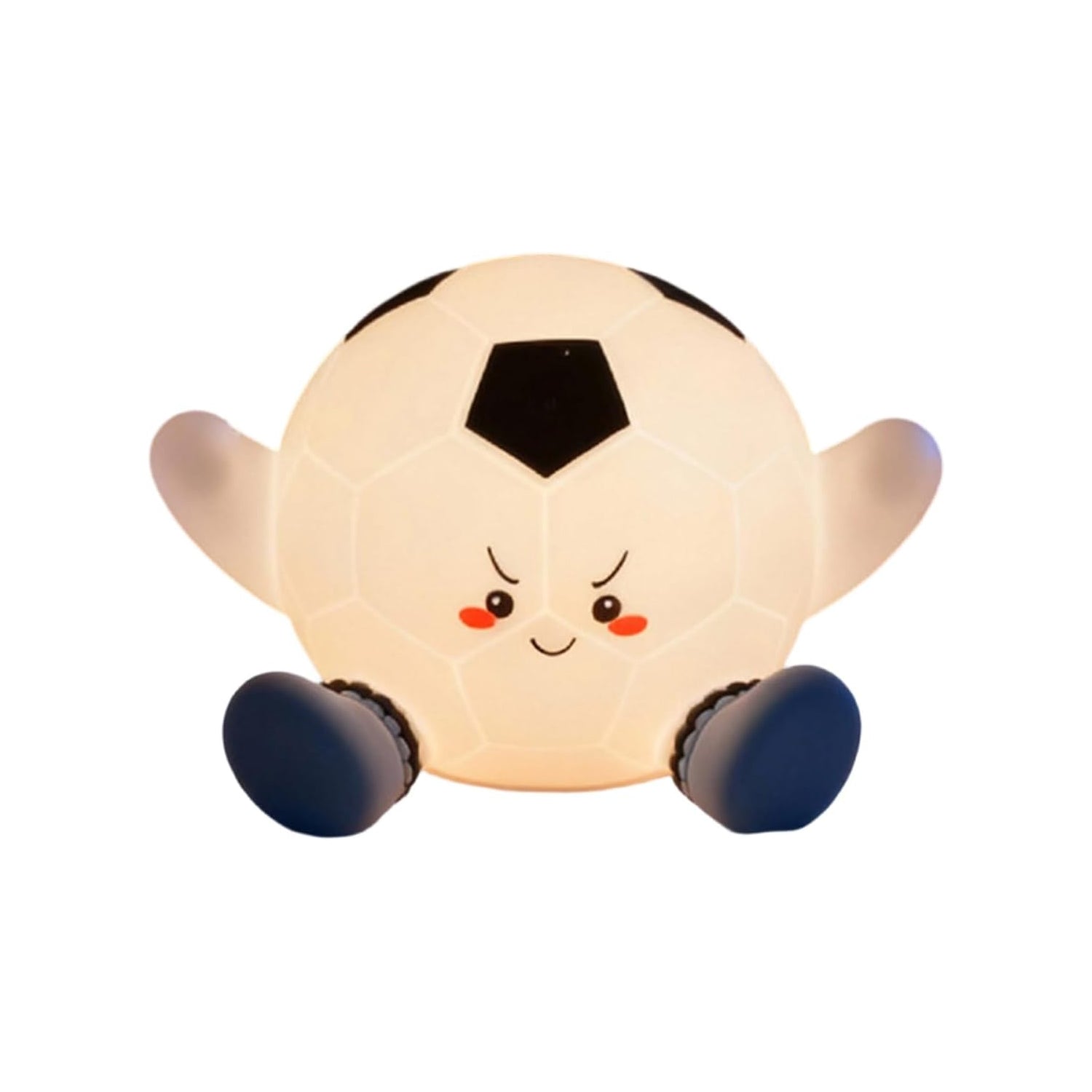Silicone Soccer Ball Pat Night Light (1 Pc)
