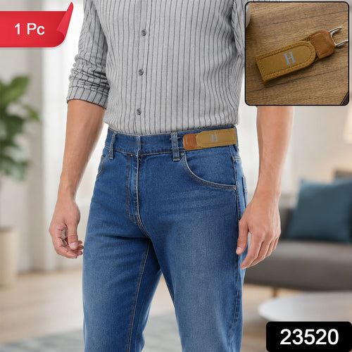 Buckle Less Elastic Belt Invisible Stretch Waist Belt No Bulge Lazy (1 Pc)