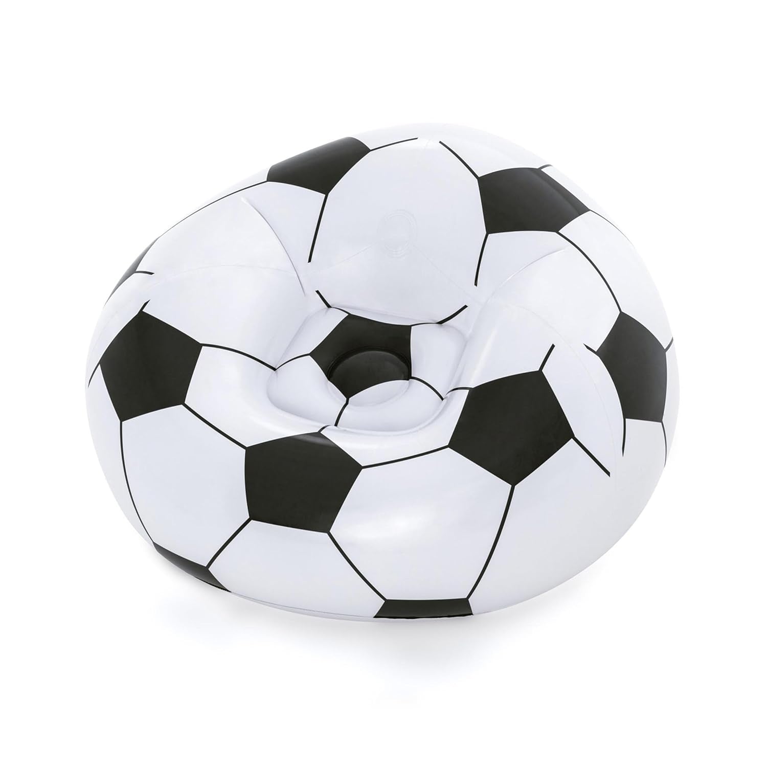 Inflatable Soccer Ball Lounge Chair  Fun  Comfortable For Kids