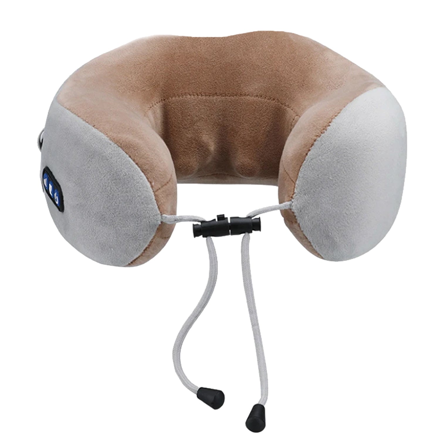 U Shaped Electric Neck Massage Pillow Cordless Travel Neck Massager (1 Pc)