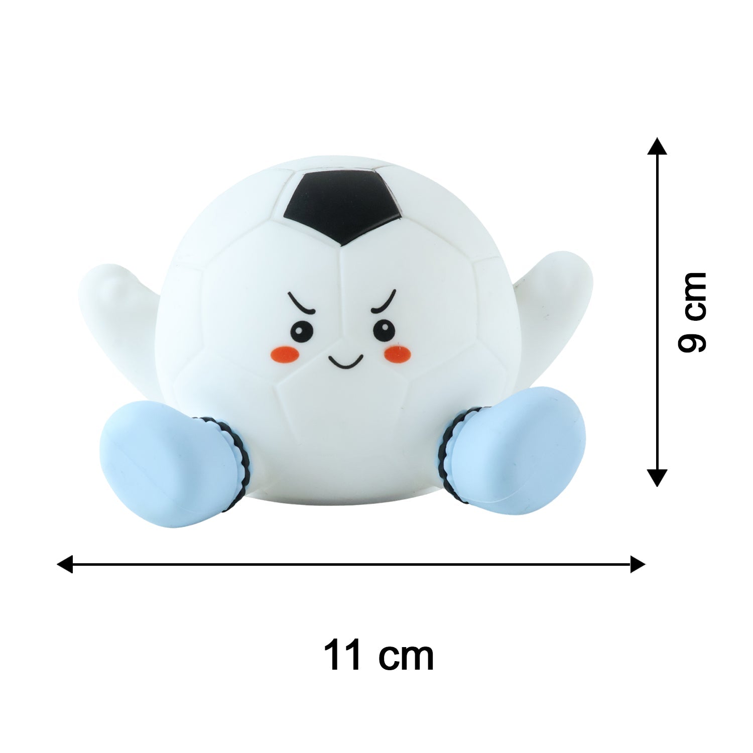 Silicone Soccer Ball Pat Night Light (1 Pc)